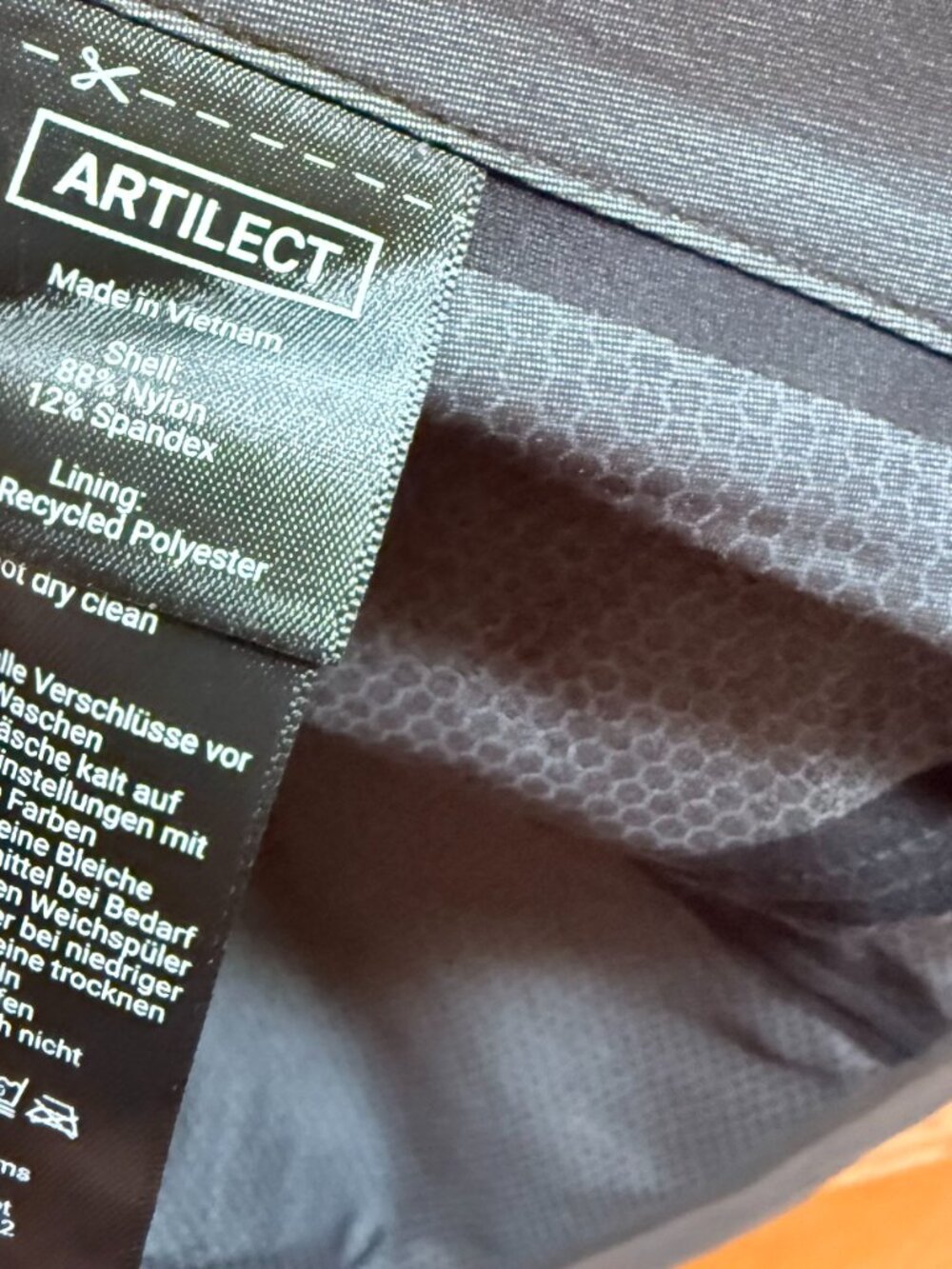 Artilect Womens Formation 3L zip-up Jacket - Light Blue Gray, Medium - NWT - Picture 9 of 15